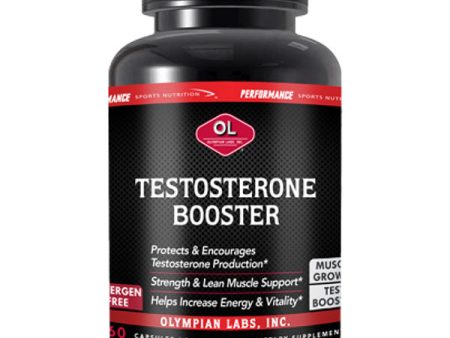 Testosterone Booster, 60 Vegetarian Capsules, Olympian Labs Supply