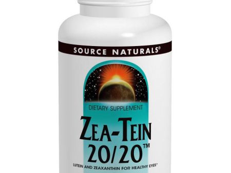 Zea-Tein 20 20, For Healthy Eyes, 60 Vegetarian Capsules, Source Naturals Online