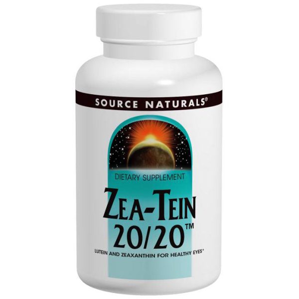 Zea-Tein 20 20, For Healthy Eyes, 60 Vegetarian Capsules, Source Naturals Online