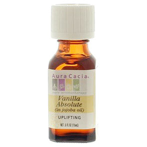 Precious Essential Oil Vanilla Absolute w Jojoba .5 fl oz from Aura Cacia Discount