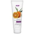 Vitamin C & Oryza Sativa Gentle Scrub, 4 oz, NOW Foods For Discount