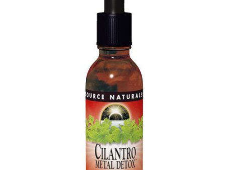 Cilantro Metal Detox Liquid with Chlorella, 4 oz, Source Naturals Sale