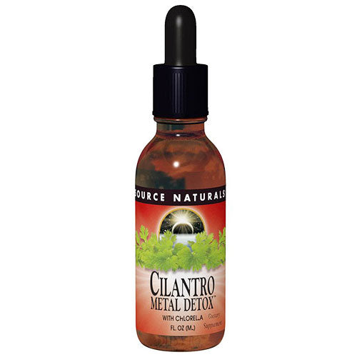 Cilantro Metal Detox Liquid with Chlorella, 4 oz, Source Naturals Sale