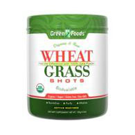 Wheat Grass Shots, Drink Mix, Organic & Raw, 150 g (30 Servings), Green Foods Corporation Discount