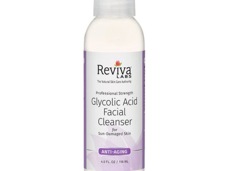 Reviva Labs Glycolic Acid Facial Cleanser, 4 oz For Cheap