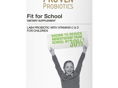 Fit for School, Lab4 Probiotic with Vitamins C & D for Children, 30 Chewable Tablets, Pro-Ven Probiotics Online now