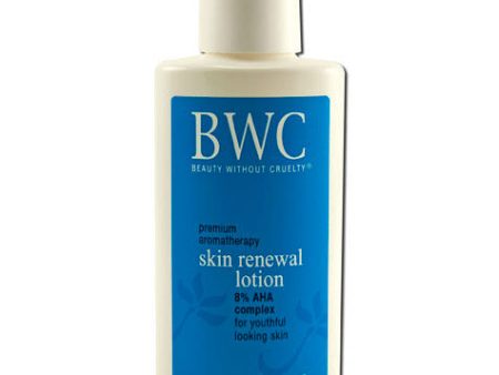 8% AHA Skin Renewal Moisture Lotion, 4 oz, Beauty Without Cruelty Supply