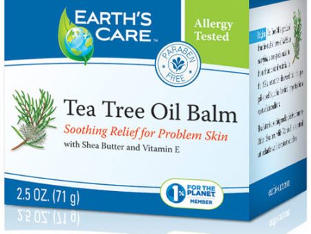 Tea Tree Oil Balm, 2.5 oz, Earth s Care For Cheap