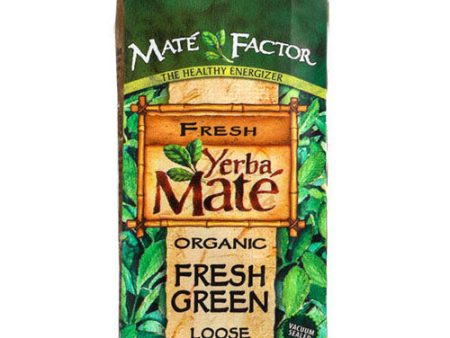 Organic Fresh Green Yerba Mate Loose Herb Tea, 12 oz, Mate Factor Supply