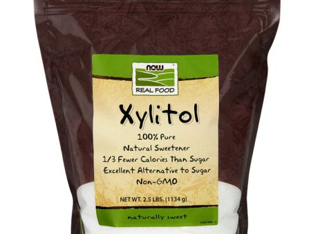 Xylitol Powder, Excellent Alternative to Sugar, 2.5 lb, NOW Foods Cheap