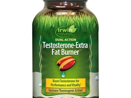 Testosterone-Extra Fat Burner, 60 Liquid Soft-Gels, Irwin Naturals Supply