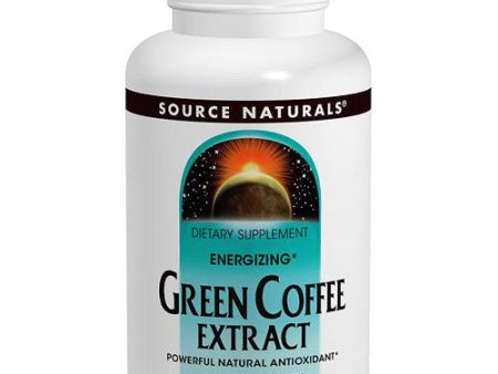 Energizing Green Coffee Extract 500 mg, 120 Tablets, Source Naturals Online Sale