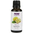 Lemon Oil, 1 oz, NOW Foods on Sale