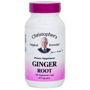 Ginger Root Capsule, 100 Vegicaps, Christopher s Original Formulas Cheap