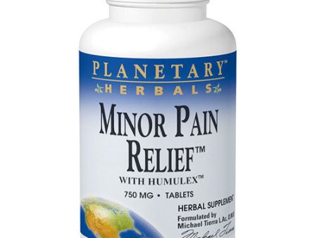 Minor Pain Relief 750mg, 60 Tablets, Planetary Herbals Cheap