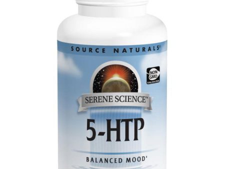 5-HTP 200 mg, Serene Science, 30 Capsules, Source Naturals For Sale