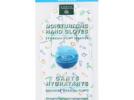 Moisturizing Hand Gloves w Garden Prints 1 pair from Earth Therapeutics Sale