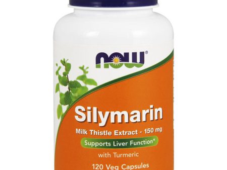 Silymarin Milk Thistle Extract 150 mg, Value Size, 120 Veg Capsules, NOW Foods Online Sale