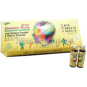 Ultra Ginkgo Plus Rhodiola & Eleuthero 30 vials, Prince of Peace Sale