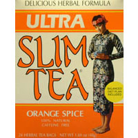 Ultra Slim Tea, Orange Spice, 24 Tea Bags, Hobe Labs Discount