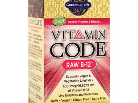 Vitamin Code, Raw B-12, 30 Veggie Caps, Garden of Life Online Hot Sale