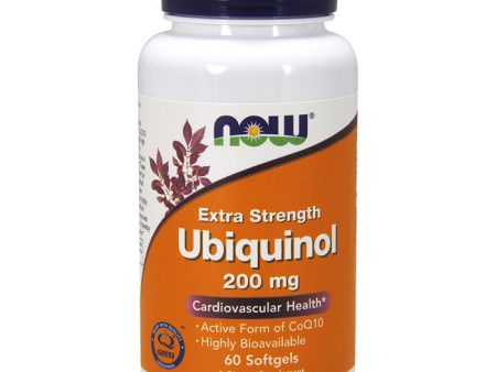 Ubiquinol 200 mg, 60 Softgels, NOW Foods For Discount