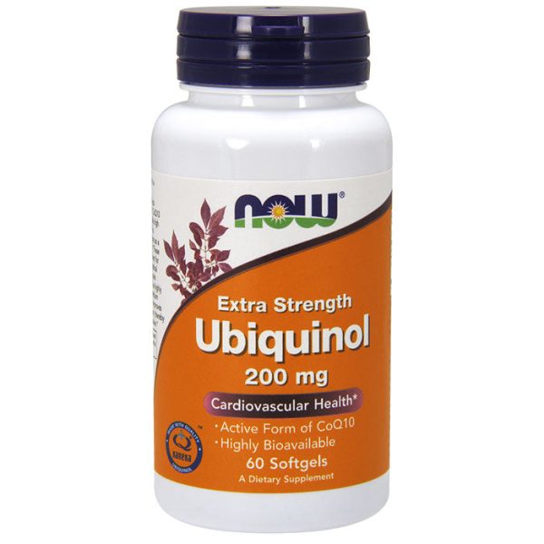 Ubiquinol 200 mg, 60 Softgels, NOW Foods For Discount