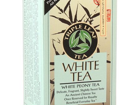 White Tea, 20 Tea Bags, Triple Leaf Tea Supply