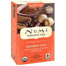 Rooibos Chai Tea, Herbal Teasan, 18 Tea Bags, Numi Tea For Sale