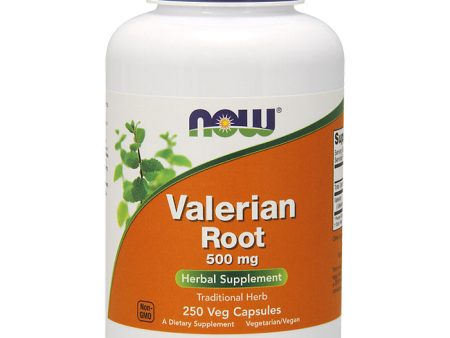 Valerian Root 500 mg, Value Size, 250 Capsules, NOW Foods Online Sale