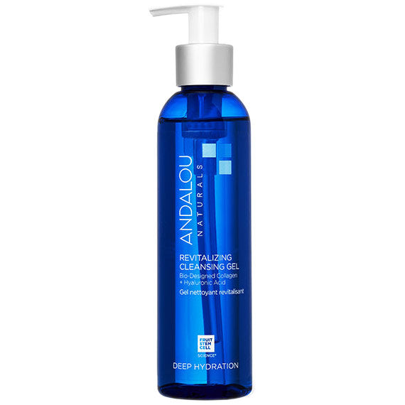 Deep Hydration Revitalizing Cleansing Gel, 6 oz, Andalou Naturals Online Sale