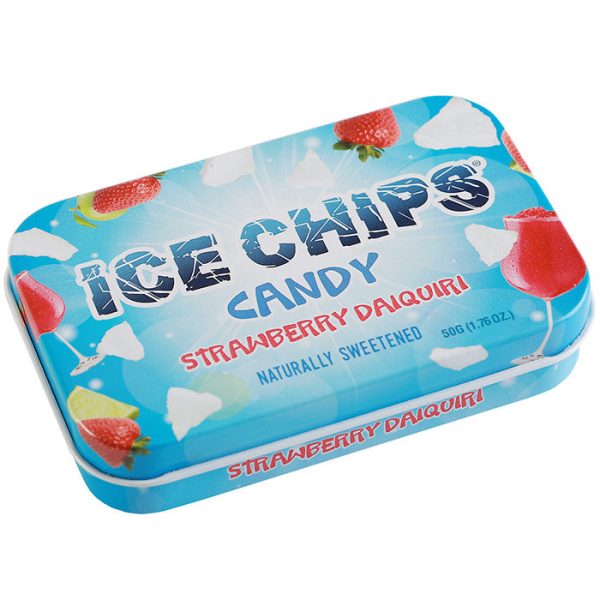 Ice Chips Strawberry Daiquiri Xylitol Candy, 1.76 oz (50 g) For Sale