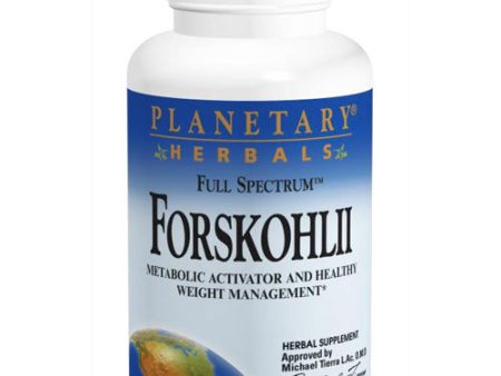 Full Spectrum Forskohlii 130 mg, Forskolin, 120 Capsules, Planetary Herbals For Sale