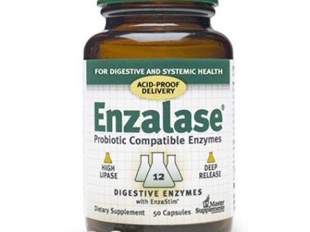 Enzalase, Probiotic Compatible Enzymes, 50 Capsules, Master Supplements Online Sale