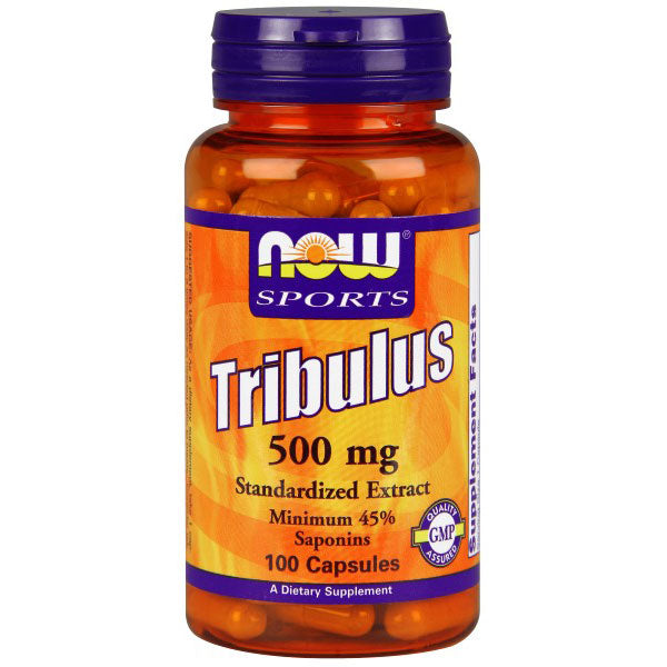 Tribulus 500mg (Tribulus Terrestris Extract) 100 Caps, NOW Foods Hot on Sale