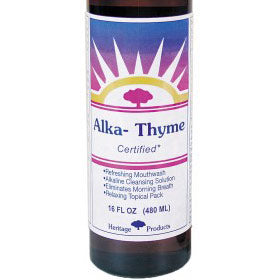 Alka-Thyme Mouthwash, 16 oz, Heritage Products on Sale