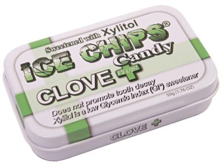 Ice Chips Clove Plus Xylitol Candy, 1.76 oz (50 g) Supply