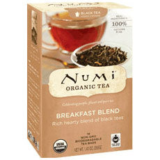 Breakfast Blend Black Tea, 18 Tea Bags, Numi Tea Cheap