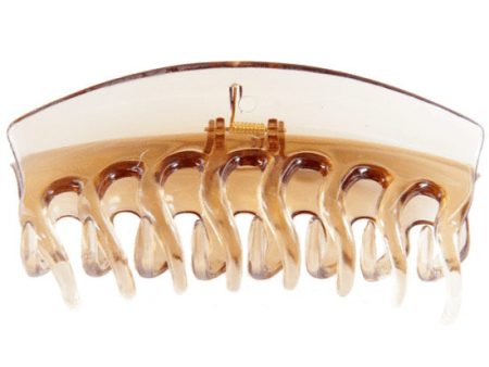 Top Hair Clamp Large - Poppy - Honey, 1 ct, DiPrima Beauty Online Hot Sale