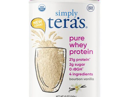 Pure Whey Protein - Bourbon Vanilla, 12 oz, Simply Tera s Online