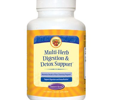 Multi-Herb Digestion & Detox Support, 275 Tablets, Nature s Secret For Cheap