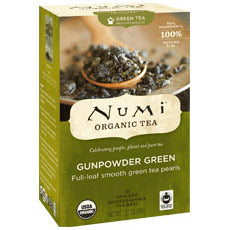 Gunpowder Green Tea, 18 Tea Bags, Numi Tea Supply