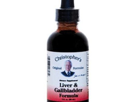 Liver & Gallbladder Extract Herbal Liquid, 2 oz, Christopher s Original Formulas Online Sale