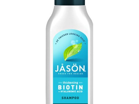 Thickening Biotin + Hyaluronic Acid Shampoo, 16 oz, Jason Natural Sale