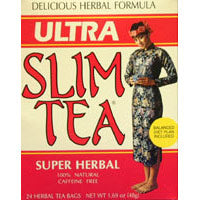 Ultra Slim Tea, Super Herbal, 24 Tea Bags, Hobe Labs Discount