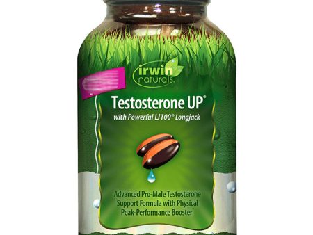 Testosterone UP Strength & Size, 60 Liquid Soft-Gels, Irwin Naturals on Sale