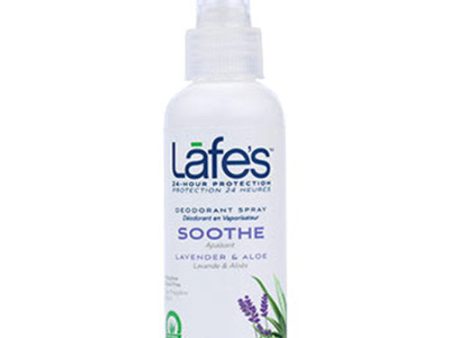 Lafe s Deodorant Spray - Soothe, 4 oz, Natural BodyCare Online Hot Sale