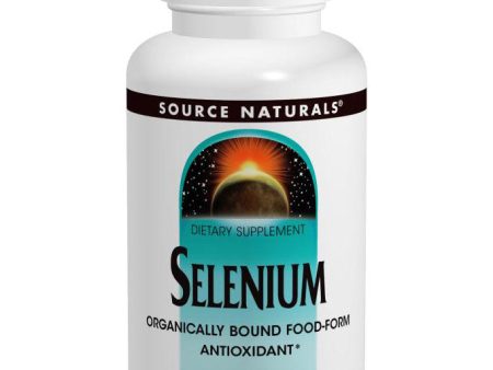 Selenium 200 mcg, 120 Tablets, Source Naturals For Cheap