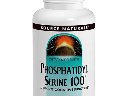 Phosphatidyl Serine 100, 30 Capsules, Source Naturals Fashion