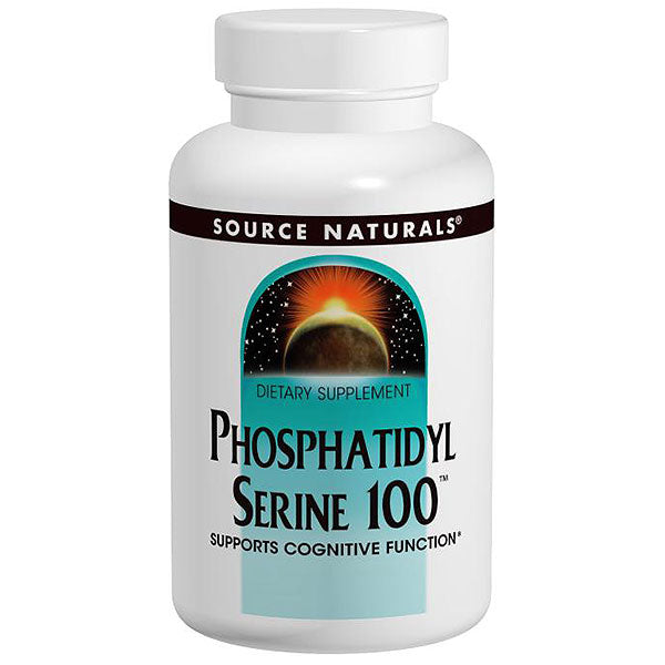 Phosphatidyl Serine 100, 30 Capsules, Source Naturals Fashion